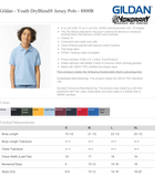 CLSA Embroidered Youth Polos